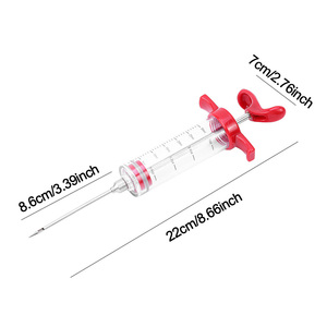 Contrôleur de température de barbecue thermomètre à viande de minuterie de dinde OEM pour injecteur de <span class=keywords><strong>cuisson</strong></span> de steak de <span class=keywords><strong>poulet</strong></span> - Product Image 5