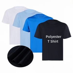 เสื้อยืดโพลีเอสเตอร์ระบายอากาศแห้งเร็วเสื้อยืดแขนสั้นสำหรับใส่วิ่งออกกำลังกาย TKAN189โลโก้ได้ตามต้องการ - Product Image 1