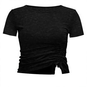 Top corto de verano con bordado floral transpirable, estilo hip hop, para mujer, vintage, con tirantes finos, camisola de punto de ganchillo. - Product Image 2