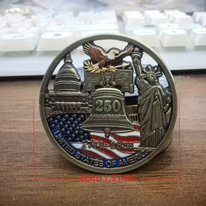 Pièce <span class=keywords><strong>de</strong></span> monnaie personnalisée 2D 3D en alliage <span class=keywords><strong>de</strong></span> zinc, pièces <span class=keywords><strong>de</strong></span> monnaie personnalisées plaquées or, argent, cuivre, émail, collection <span class=keywords><strong>de</strong></span> souvenirs, pièce <span class=keywords><strong>de</strong></span> monnaie <span class=keywords><strong>de</strong></span> défi en métal personnalisée - Product Image 6