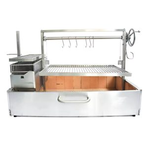 <span class=keywords><strong>Parrilla</strong></span> de Acero Inoxidable Santa Maria Con Brasero Argentina <span class=keywords><strong>Parrilla</strong></span> de Carbón <span class=keywords><strong>Parrilla</strong></span> Barbacoa Exterior - Product Image 1