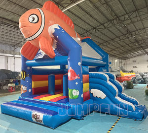 Jumpfun Clownfish Jumping Castle 4,5x4 metros mundo submarino inflable Bouncer Party Hire Bouncing Jumper - Product Image 2