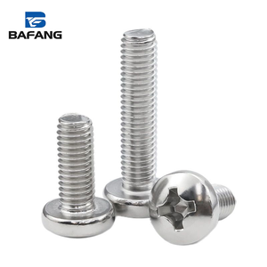 Parafuso de Cabeça Pan Phillips com Fenda Cruzada em Aço Inoxidável A2-70 Métrico <span class=keywords><strong>M2</strong></span> M3 M4 M5 M6 M8 M10 - Product Image 1