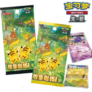 En stock Nouveau Original Pokmon 151 Série Vol.4 Rassemblement Version chinoise simplifiée Pikachu TCG <span class=keywords><strong>Carte</strong></span> en papier - Product Image 5