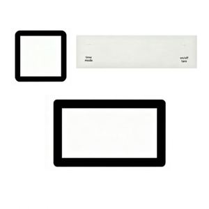 Autocollant personnalisé pour panneau de commande avec superposition graphique en PET, plaque frontale autocollante avec fenêtre d'affichage pour équipement de mesure électronique - Product Image 1
