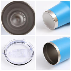 Meilleures ventes : Tasses isothermes en acier inoxydable avec pailles, bouteilles à vin portables, gobelets de voiture, revêtement poudré, vente en gros - Product Image 2