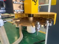 Routeur CNC ATC sur mesure, machine de fraisage, perçage et rainurage verticale 4 côtés pour portes d'armoires et panneaux de meubles