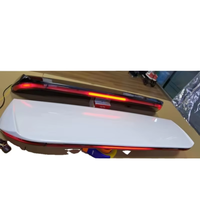 Pièces automobiles, aileron de toit arrière avec éclairage pour Toyota Land Cruiser Prado FJ150, accessoire de remplacement automobile