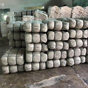 ホワイトコットンモップ50 * 70cm掃除布ラグキッチンクリーン床布使い捨てタオル吸水食器洗いラグ - Product Image 5