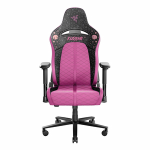 Razer <span class=keywords><strong>Enki</strong></span> X Full Pink Hello Friends Edition Kitty Silla de juegos de arco lumbar incorporada Sillas de gamer de oficina de cuero sintético - Product Image 1