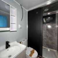 Maison préfabriquée extensible écologique en conteneur de 20 pieds et 40 pieds, villa préfabriquée, appartement préfabriqué, maison mobile, casa contenedor