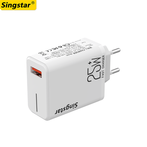 Cargador de pared de 25W con puerto USB A de carga rápida para teléfonos móviles Huawei, <span class=keywords><strong>Samsung</strong></span>, Oppo, Vivo, Xiaomi y OnePlus. - Product Image 5