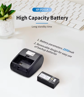 Imprimante d'étiquettes thermique portable Xprinter XP-P301A 72 mm, mini, sans fil, mobile, POS, pas cher, en stock