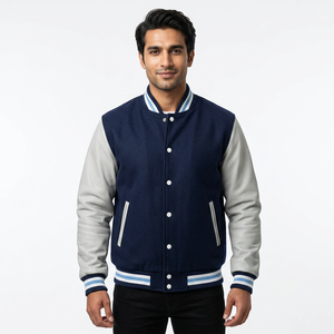 Concevez votre propre veste de varsity formelle camouflage personnalisée avec capuche coupe-vent et manches longues pour hommes - Product Image 1