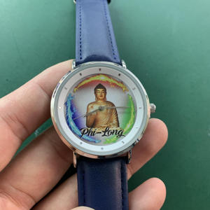 Tự làm Tùy chỉnh hình ảnh xem 40mm <span class=keywords><strong>Jesus</strong></span> hình thiết kế của riêng bạn cổ tay xem khả năng chịu nước - Product Image 4