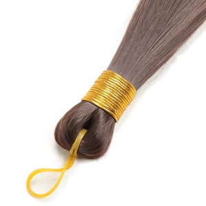 Extensions de cheveux lisses et soyeux en <span class=keywords><strong>fibre</strong></span> haute température pour tresses au crochet, 24 pouces, gris, doux et lisses, vente en gros pour femmes - Product Image 2