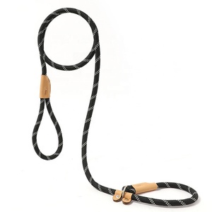 <span class=keywords><strong>Collar</strong></span> de Nailon Reflectante Sólido de Alta Calidad para Mascotas, Correa de Entrenamiento Premium para Exteriores, Cuerda de Paracord para Perros, Ejercicio y Paseo - Product Image 5