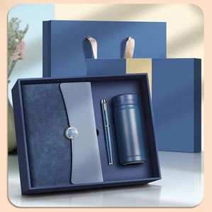 Coffret Cadeau d'Entreprise de Haute Qualité : Carnet A5 Promotionnel avec Stylo et Tasse Thermos, Souvenirs d'Entreprise avec Logo Personnalisable - Product Image 3
