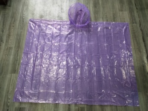 Лидер продаж, рекламный одноразовый плащ с логотипом, пончо от дождя - Product Image 3