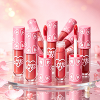 Lot de 24 gloss à lèvres brillants hydratants en forme de cœur SIYIPING en boîte – Maquillage en gros