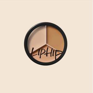 LIPHIP Magic Cover Concealer 02 Beige Contour Multi-usage Haute Couvrance Crème Lisse à Mélanger Longue Tenue Définition du Visage Coréen - Product Image 1