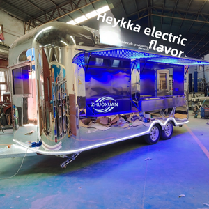 Mobile Street <b>Mirror</b> Food Sale Fast Food <b>Mirror</b> Trailer Truck with Equipment Food Vending Cart - Product Image 4