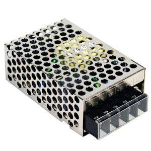 Fuente de Alimentación Mean Well Rs-25-3.3 de 25W y 3.3V con Salida Única, Enfriamiento por Convección Natural, Industrial - Product Image 1