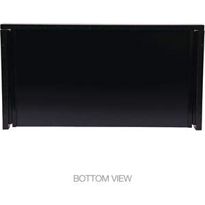 Cajonera central Alera Valencia Series Espresso de 24 1/2 pulgadas de ancho x 15 pulgadas de profundidad x 2 pulgadas de alto - Organizador de escritorio y cajones - Product Image 1