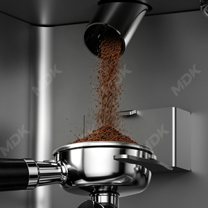 Cafetera Integrada MDK para Uso Doméstico, Pantalla Inteligente con Vibración, Máquina Semiautomática para el Hogar - Product Image 6