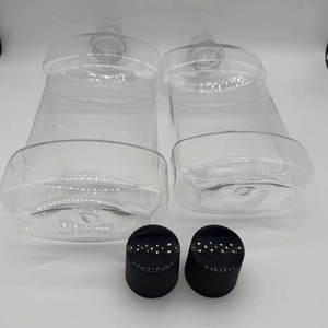 50ml 250ml 500ml 750ml <span class=keywords><strong>1000ml</strong></span> <span class=keywords><strong>Pet</strong></span> nhựa phẳng Nước súc miệng chai với vít cap Set cho dầu gội đầu sử dụng - Product Image 2