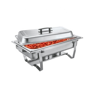 Chauffe-plats rectangulaire commercial de haute qualité d'<span class=keywords><strong>occasion</strong></span> pour buffet, en acier inoxydable, avec chauffage à vapeur intelligent numérique Jasonlon - Product Image 3