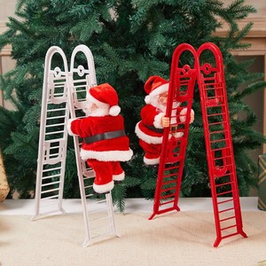Papá Noel Musical <span class=keywords><strong>El</strong></span>éctrico que Sube la Escalera, Decoración Navideña Colgante, Adornos para <span class=keywords><strong>el</strong></span> Hogar, Mini Modelo, Decoración para <span class=keywords><strong>el</strong></span> Hogar, Regalos de Año Nuevo - Product Image 1
