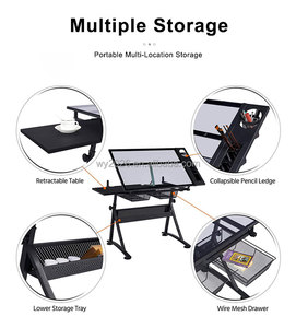 <span class=keywords><strong>Table</strong></span> <span class=keywords><strong>de</strong></span> <span class=keywords><strong>Dessin</strong></span> A1 Réglable pour Artistes avec Tiroir - Mobilier Scolaire - Product Image 4