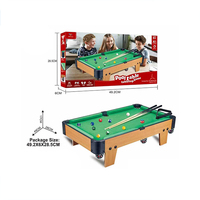 Table de jeu en bois couleur bois, pieds courts, 74*26CM