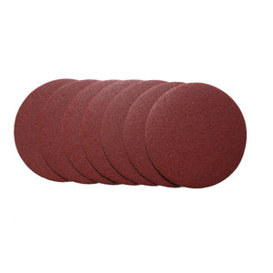 Papel de <span class=keywords><strong>Lija</strong></span> <span class=keywords><strong>Circular</strong></span> de Alúmina Roja de 5 Pulgadas con Gancho y Bucle <span class=keywords><strong>para</strong></span> Pulir Madera y Metal, <span class=keywords><strong>para</strong></span> Lijadora Orbital, Granos 40-2000 - Product Image 4