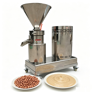 Food Industry <b>Grinding</b> Colloid Mill Cacao <b>Paste</b> Peanut Butter Tahini Sesame Making Machine - Product Image 1