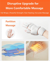 Masseur électrique intelligent pour les mains, appareil de massage des mains sans fil avec fonction de compression thermique