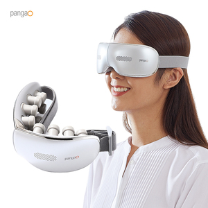 Cabezales de masaje de vibración de silicona, nuevo diseño, 16 cabezales de masaje para el cuidado de los ojos, rítmico eléctrico inteligente, dispositivo de masaje ocular