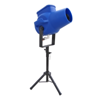 Topflashstar Machine à mousse à conception brevetée, Canon à mousse, Souffleur de fête moussante, Pulvérisateur à jet télécommandé pour location de scène extérieure, événements aquatiques