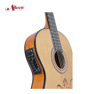 Bodi tipis gitar klasik elektrik 39 ", senar nilon gitar Cutaway EQ 7545(AC172CE) - Product Image 2