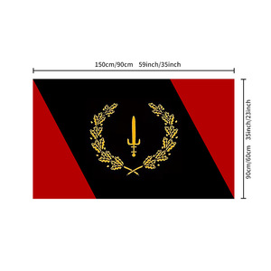 Bandera del Mes de la Historia Negra de 1967, 3x5 pies, de poliéster duradero de secado rápido, ecológica, impresa digitalmente, en color negro. - Product Image 3