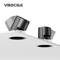 Luminaire Plafond Encastré Cob LED Downlight Réglable Lumière Chaude En Aluminium Moderne Intérieur LED Down Lampe