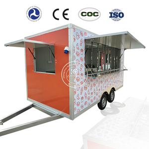 Camion de restauration mobile personnalisable avec tôle d'acier galvanisé et tube carré pour la crème glacée et les collations - Product Image 6