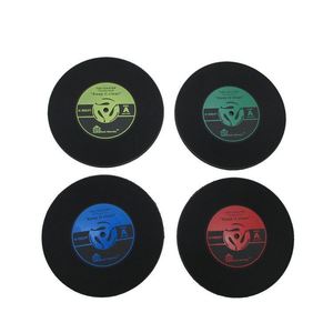 Factory Suppliers Product Custom Shape Pvc Silicone <b>Clear</b> Cup Coasters With Logo - Product Image 4