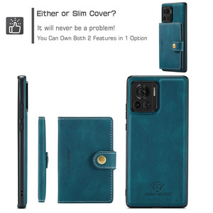 Pour Moto Edge 30 Ultra X30 Pro étui de téléphone de luxe en cuir avec carte magnétique de poche pour Motorola Moto S30 Pro Edge 30 Fusion - Product Image 4