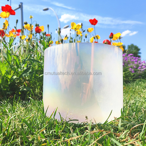 เครื่องดนตรีบำบัดเสียง Q're รุ่น Cosmic Pearl สีใส ทำจากคริสตัลควอตซ์  จานเสียงร้อง 432Hz/440Hz คีย์ CDEFGAB สำหรับทำ Sound Bath - Product Image 2