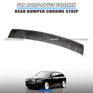 อะไหล่ถอดประกอบชิ้นส่วนโครเมียมกันชนหลังรถยนต์โรลส์-รอยซ์ คัลลิแนน  ชิ้นส่วนเหล็กตกแต่งกันชนหลังส่วนบน  หมายเลขอะไหล่แท้ 51127462138 - Product Image 2