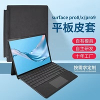 Grosir Pabrik OEM/ODM casing Keyboard Bluetooth Keyboard Ultra ramping dengan lampu latar dan Trackpad untuk Microsoft Surface Pro 8/9/X