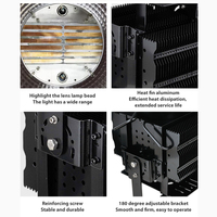 Nouveau haut de gamme Ip67 étanche 85V 265V Ic pilote 120W 150W 200W 300W 400W 500W aluminium Pc Ufo Led haute baie lumière