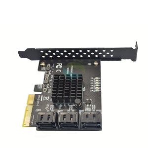 Bộ Chuyển Đổi <span class=keywords><strong>SATA</strong></span> <span class=keywords><strong>PCI</strong></span> <span class=keywords><strong>E</strong></span> 6 Cổng <span class=keywords><strong>SATA</strong></span> 3.0 Sang <span class=keywords><strong>PCI</strong></span> Express X4 Thẻ Mở Rộng SATA3.0 Bộ Điều Khiển PCIe <span class=keywords><strong>PCI</strong></span>-<span class=keywords><strong>e</strong></span> <span class=keywords><strong>SATA</strong></span> Cho Ổ Cứng ASMedia ASM1166 - Product Image 3